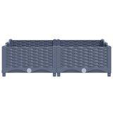 Raised Bed 80x80x23 cm Polypropylene 310410
