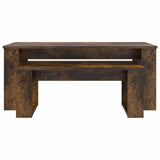 Coffee Table Set 2 pcs Smoked Oak 100 x 50 x 42 cm 8000136