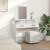Dressing Table White 100 x 41 x 140 cm Engineered Wood 865145