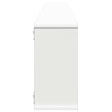 Wall Cube Shelf 2 pcs White 100x15x30 cm Engineered Wood 807079