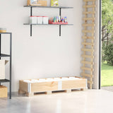 Pallet Collar 150x50 cm Solid Wood Pine 4010293