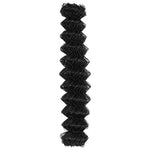 Chain Link Fence Grey 10 x 1 m Steel 42004810