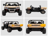 12V 2 Seater Kids Electric Ride-On Car with Electric Bucket, Remote Control - Yellow T3398P422392