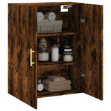 Wall Mounted Cabinet Smoked Oak 69.5x34x90 cm 828417