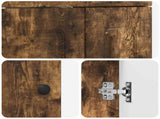 Bathroom Furniture Set Smoked Oak 56 x 37.5 x 81 cm 3404169