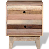 Bedside Cabinet Solid Reclaimed Wood 244234