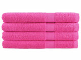 Premium Sauna Towels SOLUND 4 pcs Pink 80x200 cm 600 gsm 137531