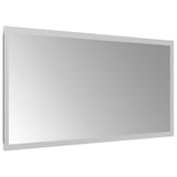 LED Bathroom Mirror Transparent 60 x 30 cm Tempered Glass 42045812