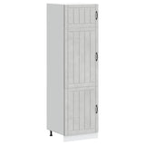 Kitchen Cupboard Lucca Concrete Grey Engineered Wood 853871