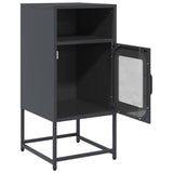 Bedside Cabinet Anthracite 36x39x78 cm Cold-rolled Steel 853412