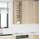 Hanging Cabinet Sonoma Oak 30 x 29.5 x 100 cm Engineered Wood 884460