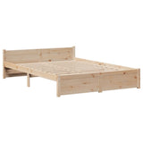 Bed Frame with Headboard without Mattress 160x200 cm 3306766