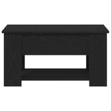 Coffee Table Black Oak 79 x 49 x 41 cm Engineered Wood 862765