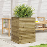 ZNTS Garden Planter 50x50x68.5 cm Impregnated Wood Pine 3282468