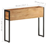 ZNTS Planter 90x20x68 cm Solid Acacia Wood 321939