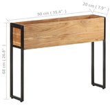 ZNTS Planter 90x20x68 cm Solid Acacia Wood 321939