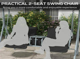 2 seats Outdoor Patio Swing Chair 59838126