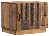 Bedside Table Old Wood 43 x 34.5 x 47 cm Engineered Wood 895271