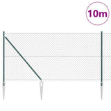 Welded Wire Fence with Spikes 10 x 1.4 m 3351151