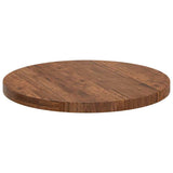Table Top Dark Brown 70 x 4 cm Solid Oak Wood 42016024