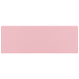 Luxury Basin Overflow Square Matt Pink 41x41 cm Ceramic 146944