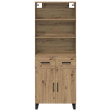 Highboard 2 pcs Artisan Oak 69.5 x 34 x 180 cm 3415857