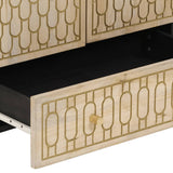 Highboard 60x33x100 cm Solid Wood Mango 358278