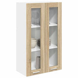 Hanging Cabinet Sonoma Oak 60 x 31 x 100 cm Engineered Wood 884388