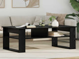 Coffee Table Black Oak 96 x 54 x 44 cm Engineered Wood 8000149