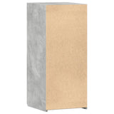 Sideboard Concrete Grey 40x42.5x93 cm Engineered Wood 846281