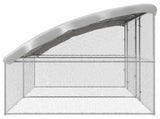 Chicken Cage 2 pcs Silver 400 x 200 x 200 cm Galvanised Steel 3368314