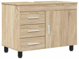 Bathroom Vanity Unit Sonoma Oak 60 x 35 x 60 cm Engineered Wood 889377