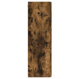 TV Wall Cabinet Smoked Oak 30 x 31 x 100 cm Engineered Wood 892319