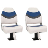 Boat Seats 2 pcs with Pedestal 360&deg Rotatable 3294978