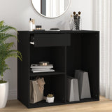 Cosmetic Cabinet Black Engineered wood Medium Cosmetic Cabinet 808838