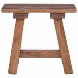 Bench Natural 50.5 x 25 x 47.5 cm Solid Mahogany wood 42012394