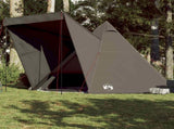 Family Tent Tipi 6-Person Brown Waterproof 4009443