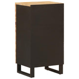 Side Cabinet with Door Brown 40 x 33 x 75 cm Solid Mango Wood 4018320