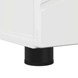 Bathroom Cabinet with Storage High Gloss White 30 x 35 x 192 cm 883338