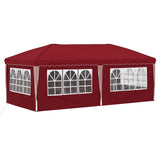 Pop-up Party Tent 575 x 288 x 245 cm Burgundy 42019807