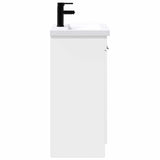 Bathroom Furniture Set White 56 x 37.5 x 81 cm Engineered Wood 3404144