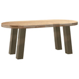 Coffee Table Legs 4 pcs Natural Steel 42 cm Steel 4012503