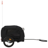 Pet Bike Trailer Black Oxford Fabric and Iron 93877