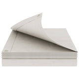 Tarpaulin with Eyelets White 8 x 8 m 180 gsm PE 42039412