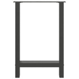 Dining Table Legs Anthracite 2 pcs 50x cm Steel 4013302