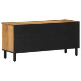 TV Cabinet with Drawer Brown 100 x 33 x 46 cm Solid Mango Wood 4017772