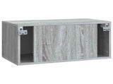 Wall-Mounted TV Cabinet Grey Sonoma 59.5 x 31 x 30 cm 898541