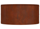 Planter Ring 5 pcs Brown 30 x 30 x 20 cm Weathering Steel 873605