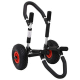 SUP Trolley for Surfboard Foldable 45 kg Aluminium 94871