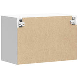 Kitchen Wall Cabinet Lucca High Gloss White Engineered Wood 853839